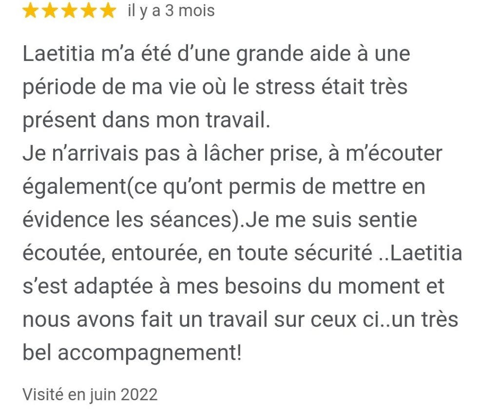 lâcher prise